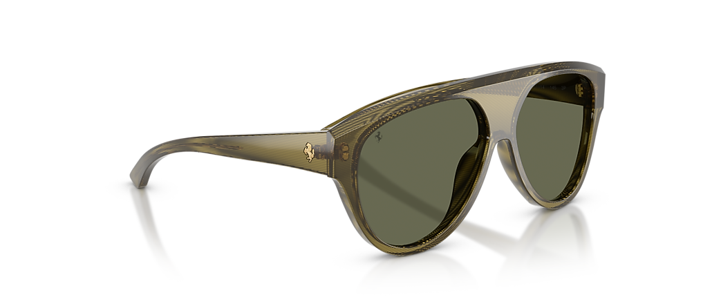 Ferrari FH2024U Striped Green Sunglasses