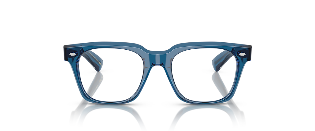 Oliver Peoples OV5570U Alfrey 18k Translucent Blue Frames
