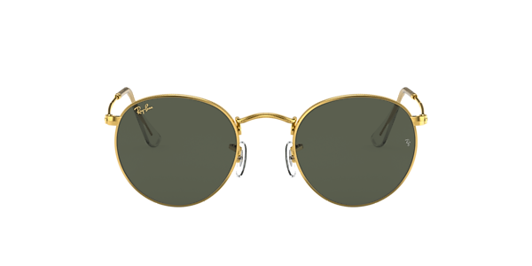 Ray-Ban RB3447 Round Metal Legend Gold
