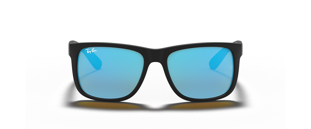 Ray-Ban RB4165 Justin Color Mix Rubber Black Sunglasses