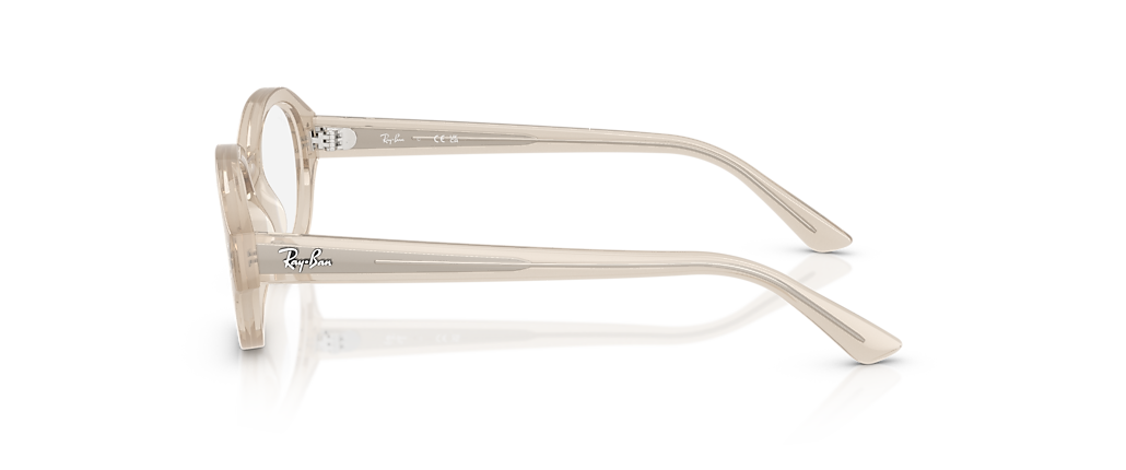 Ray-Ban RB7257 Shilo Optics Bio-Based Cloudy Warm White Frames