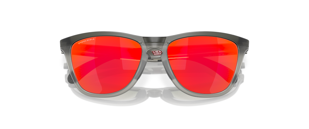 Oakley OO9284 Frogskins™ Range Matte Grey Smoke/Grey Ink Sunglasses