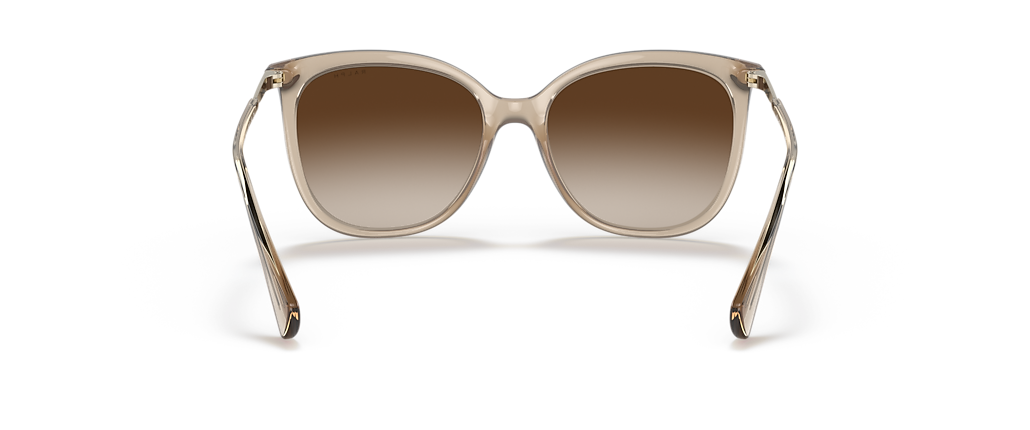 Ralph RA5248 Shiny Transparent Brown Sunglasses
