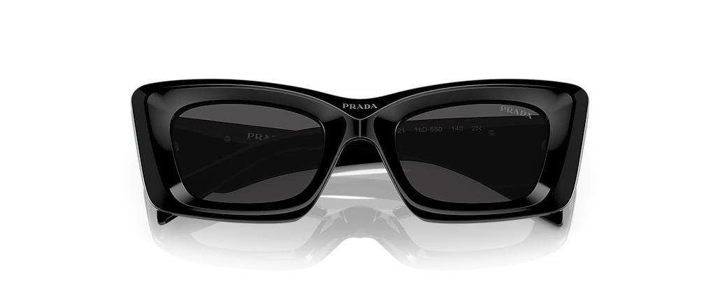 Prada PR 13ZSF Black Sunglasses