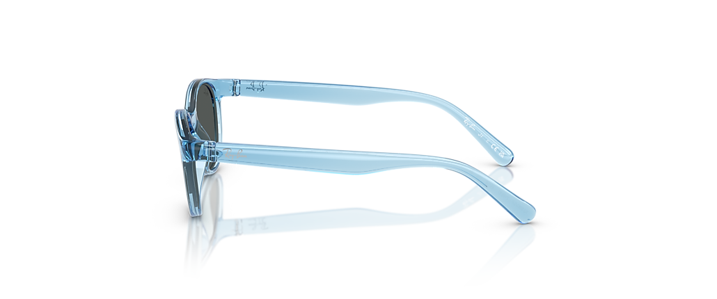 Ray-Ban RB9080SF RB9080S Kids Bio-Based Transparent Blue Sunglasses