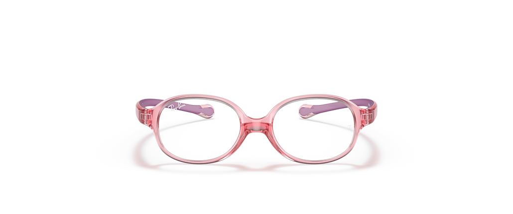 Ray-Ban RB1587 Optics Kids Transparent Light Red Frames