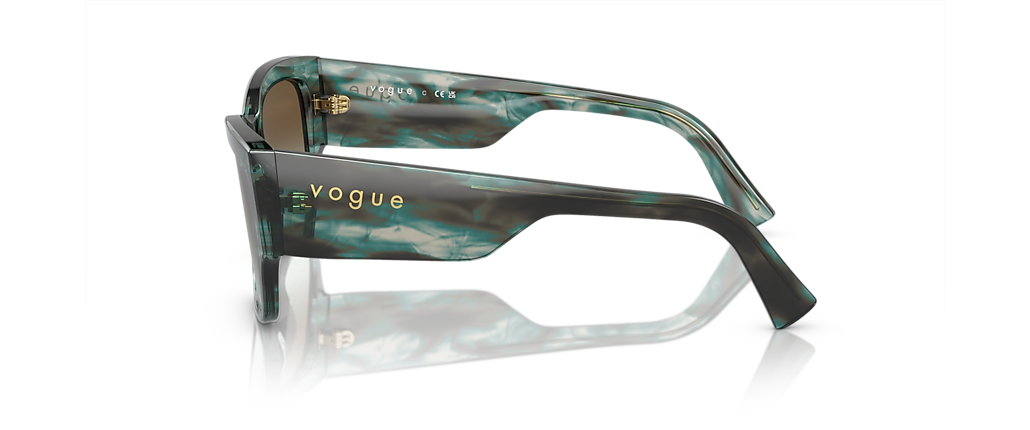 Vogue Eyewear VO5462S Green Havana Sunglasses