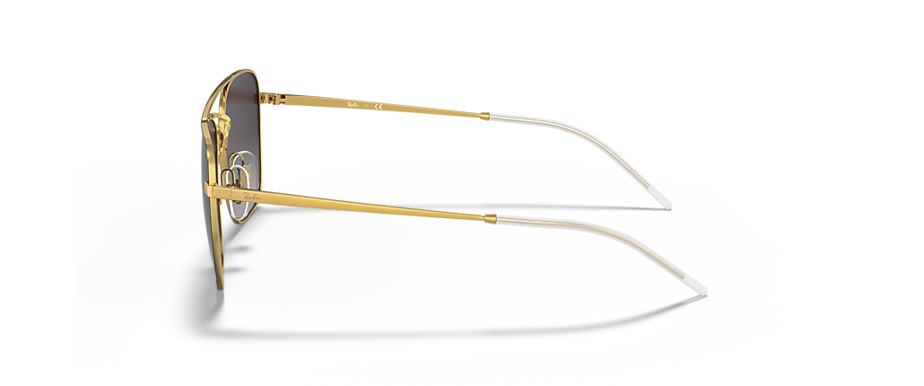 Ray-Ban RB3588 Black On Gold Sunglasses