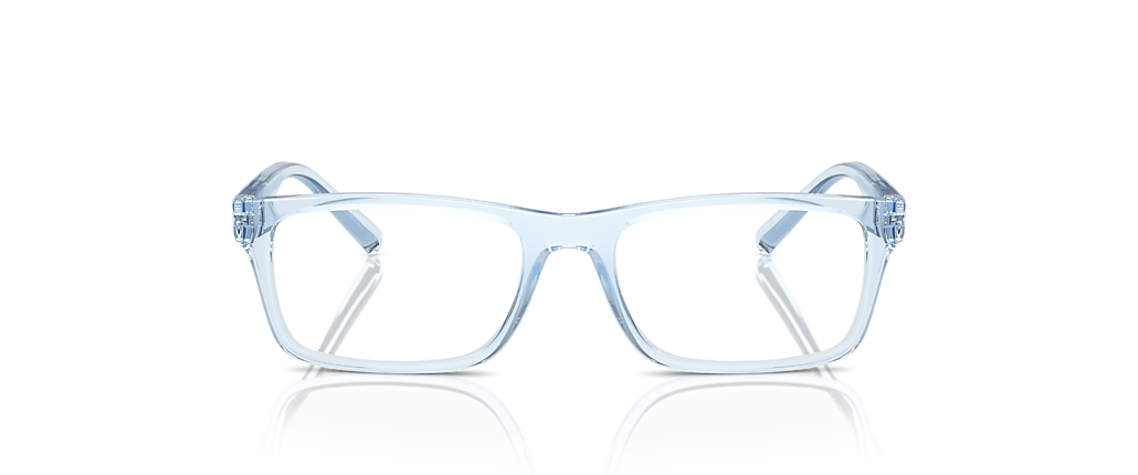 Armani Exchange AX3115F Shiny Transparent Blue Frames