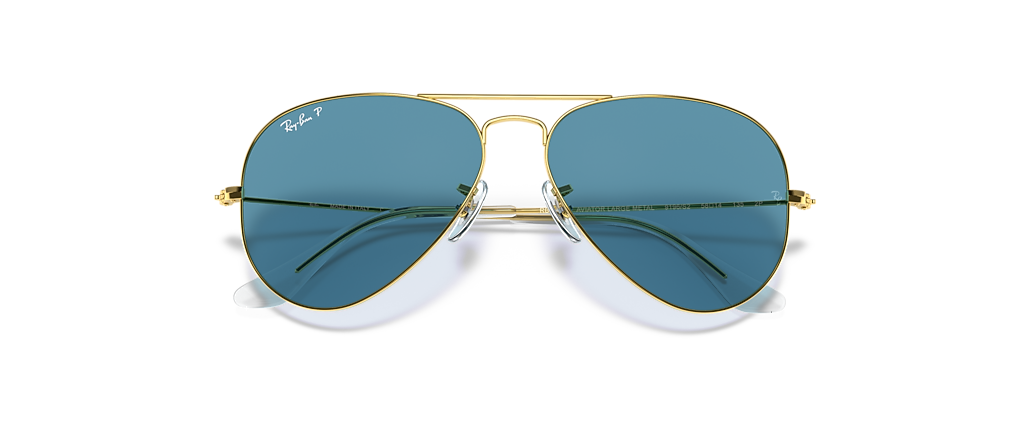 Ray-Ban RB3025 Aviator Classic Polarized+ Lenses Gold Sunglasses