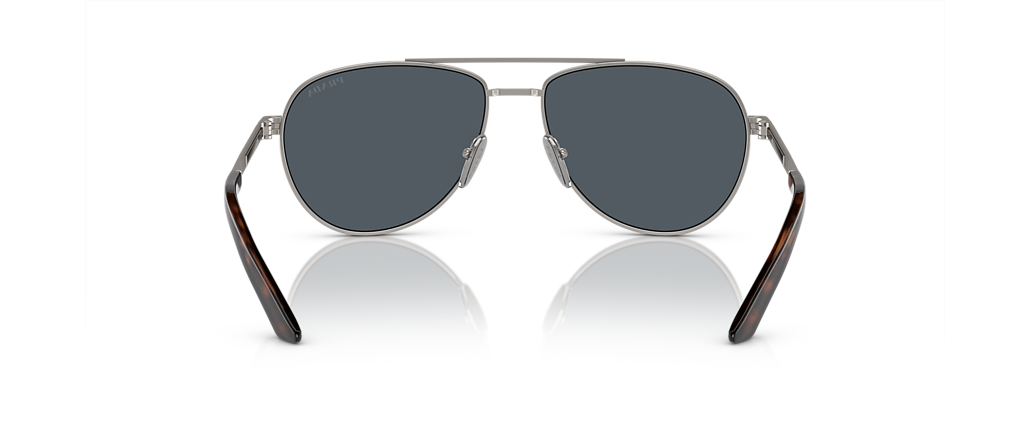 Prada PR A54S Matte Gunmetal Sunglasses