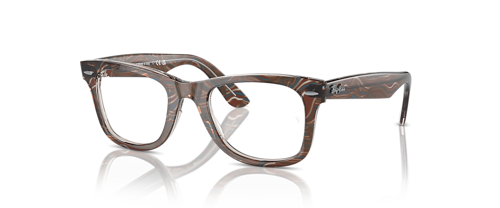 Ray-Ban RB4340V Wayfarer Ease Optics Photo Waves Grey Frames