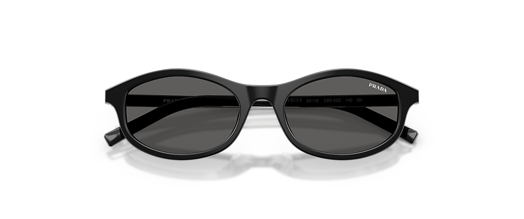 Prada PR D17SF Black/basalt Horn Sunglasses