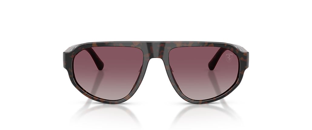 Scuderia Ferrari FZ6027U Burgundy Havana Sunglasses