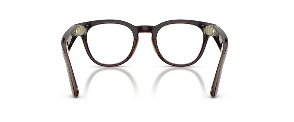 Ray-Ban Ray-Ban Meta Scriber Optics Transparent Umber Ray-Ban Meta Smart Glasses