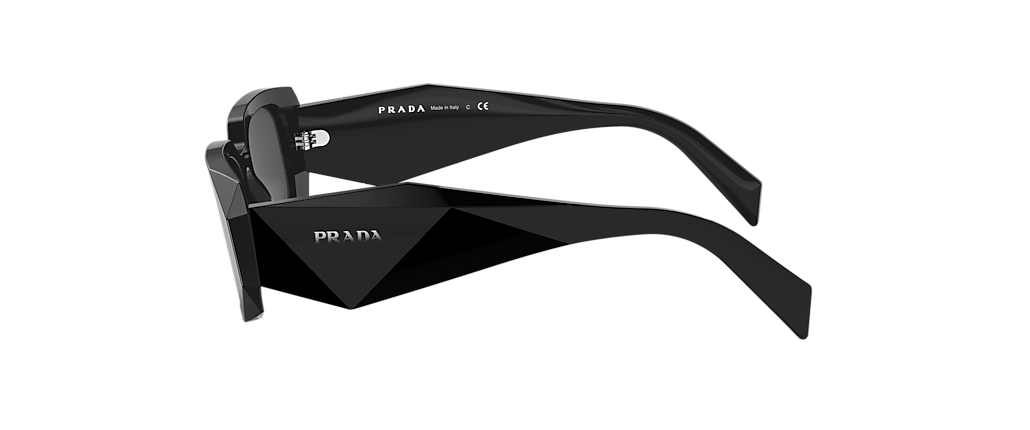 Prada PR 17WSF Black Sunglasses