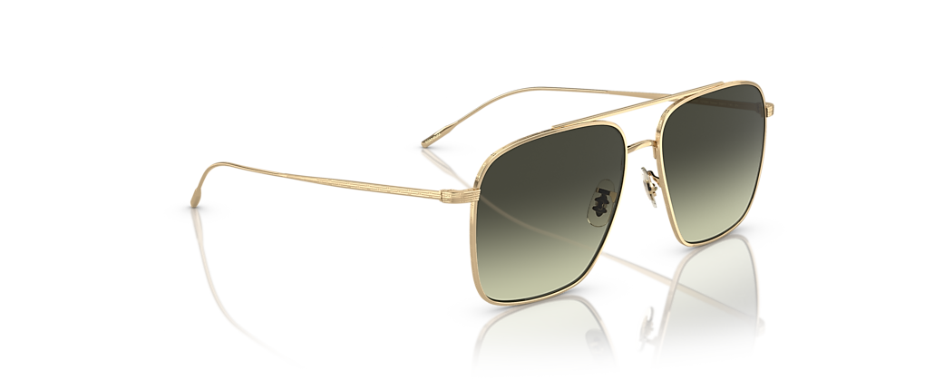 Oliver Peoples OV1320ST Dresner Gold Sunglasses