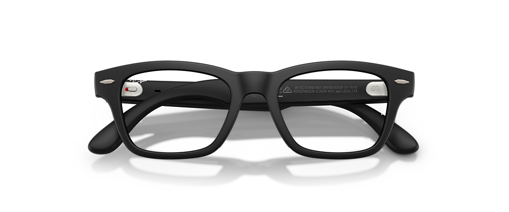 Ray-Ban Ray-Ban Meta Audio Burbank Solid Black Ray-Ban Meta Smart Glasses