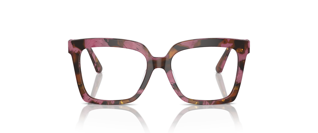 Michael Kors MK4119U Nassau Plum Graphic Tortoise Frames