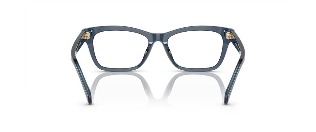 Ralph RA7154U Shiny Transparent Blue Frames
