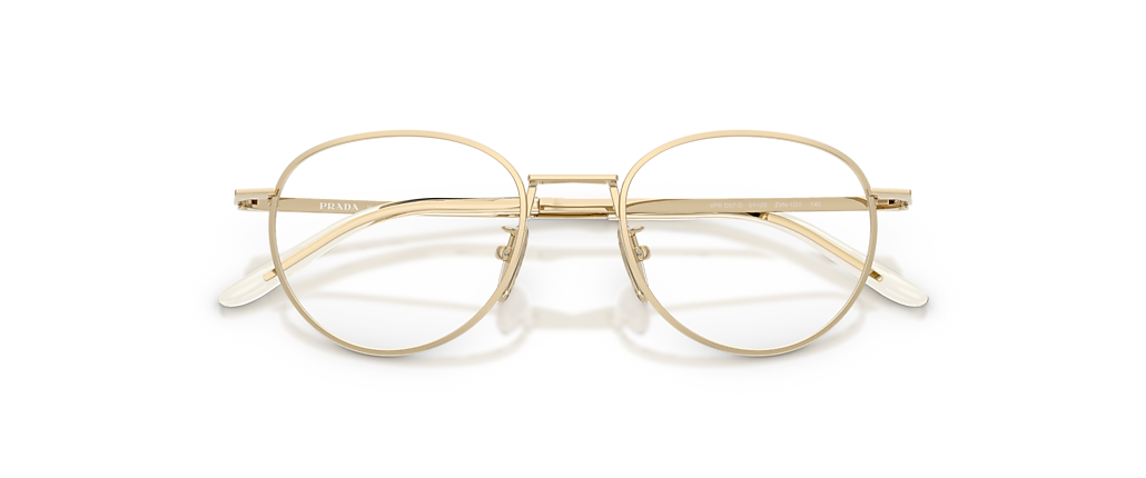 Prada PR D57VD Pale Gold Frames