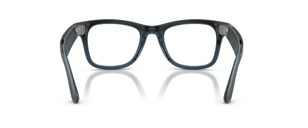 Ray-Ban Ray-Ban Meta (Gen 3) Wayfarer Optics Transparent Ocean Blue Ray-Ban Meta Smart Glasses