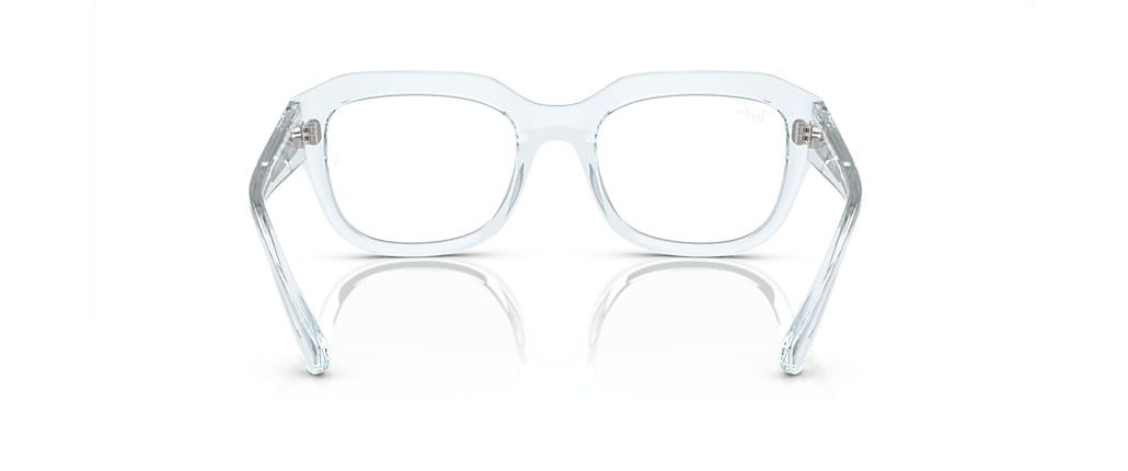 Ray-Ban RB7225 Leonid Optics Bio-Based Transparent Light Blue Frames