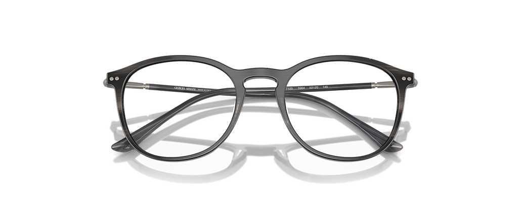 Giorgio Armani AR7125 Striped Grey Frames