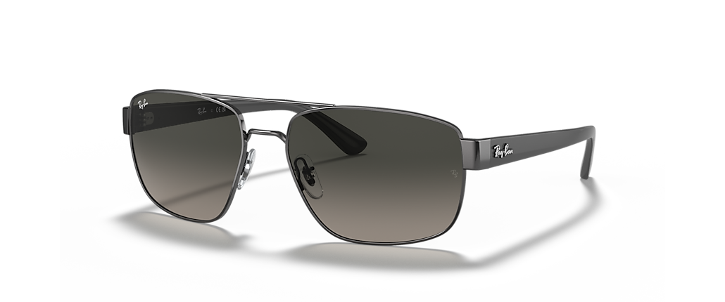Ray-Ban RB3663 Gunmetal Sunglasses