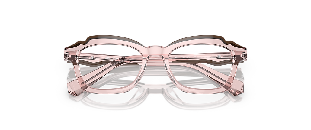 Alain Mikli A03166 Transparent Pink/Brown Frames