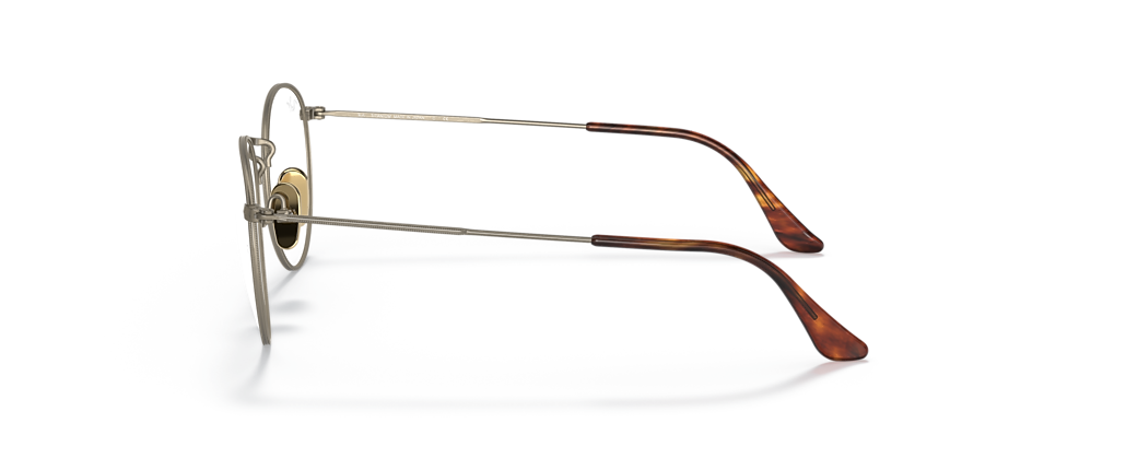 Ray-Ban RB8247V Round Titanium Optics Antique Gold Frames