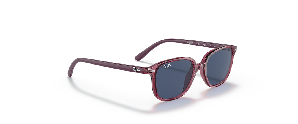 Ray-Ban RB9093S Leonard Kids Transparent Pink Sunglasses