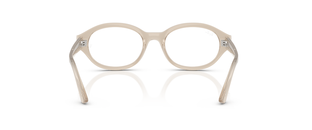 Ray-Ban RB7257 Shilo Optics Bio-Based Cloudy Warm White Frames