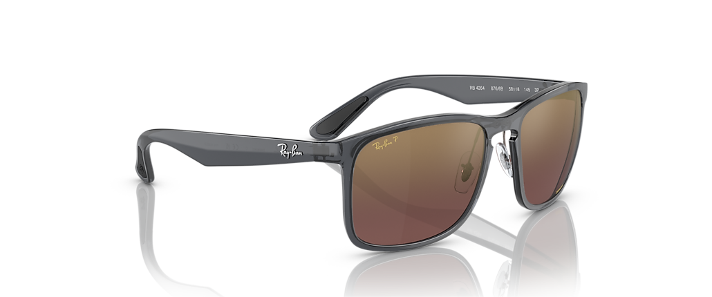 Ray-Ban RB4264 Polarized+ Lenses Grey Sunglasses