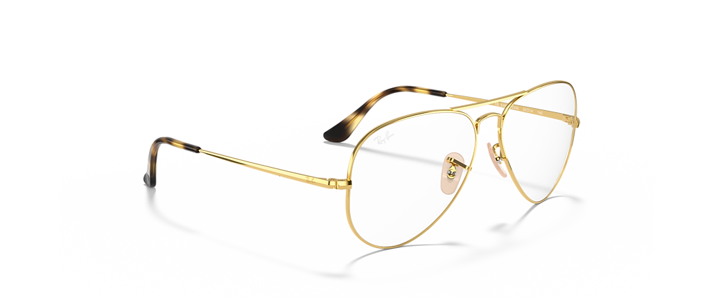 Ray-Ban RB6489 Aviator Optics Arista Gold Frames