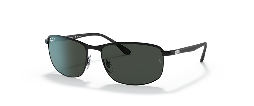 Ray-Ban RB3671CH RB3671 Polarized+ Lenses Black Sunglasses