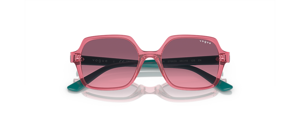 Vogue Eyewear VJ2006 Transparent Red Sunglasses
