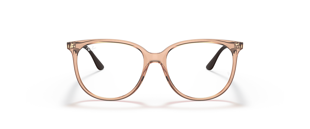 Ray-Ban RB4378V Optics Transparent Brown Frames