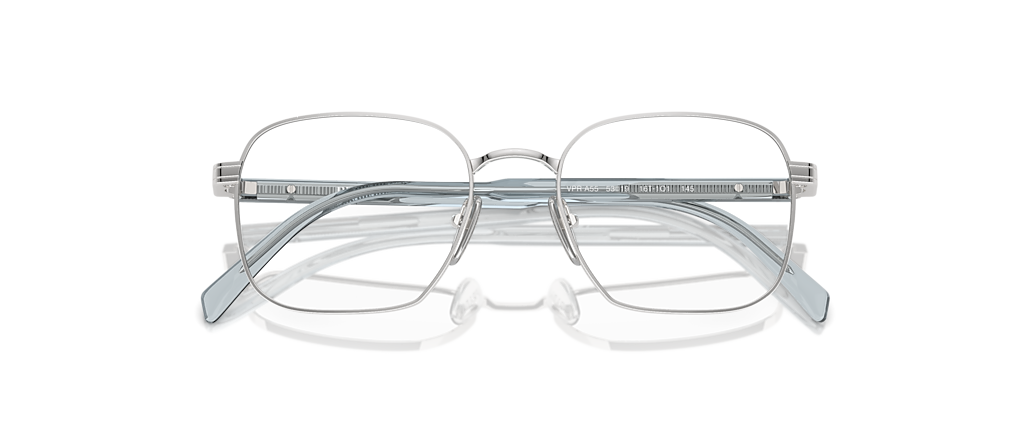 Prada PR A55V Glasses with Silver frame | OPSM
