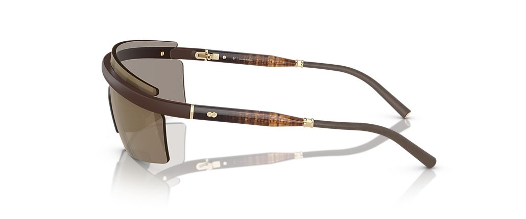 Oliver Peoples OV5556S R-4 Semi-Matte Umber Sunglasses