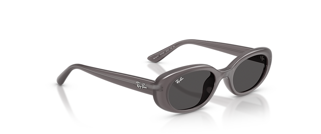Ray-Ban RB4441D Bio-Based Transparent Dark Grey Sunglasses