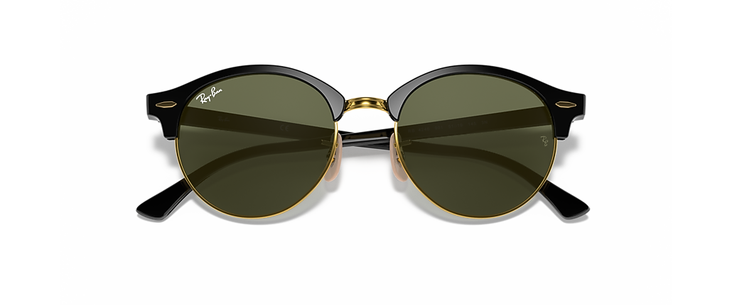 Ray-Ban RB4246 Clubround Classic Black Sunglasses