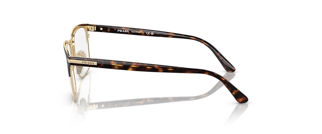 Prada PR 58ZV Matte Brunished/Pale Gold Frames
