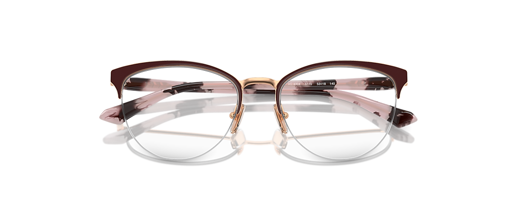 Vogue Eyewear VO4304 Top Bordeaux/Rose Gold Frames