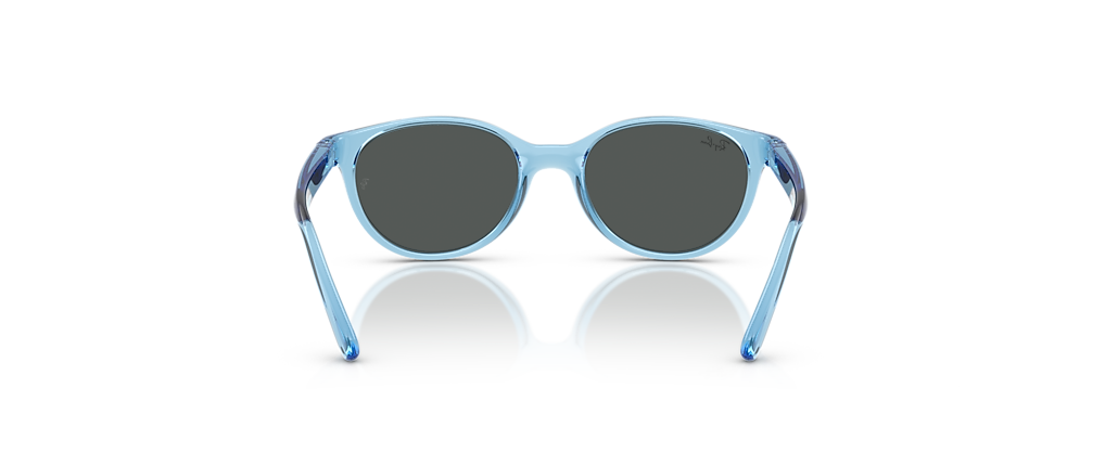 Ray-Ban RB9080SF RB9080S Kids Bio-Based Transparent Blue Sunglasses