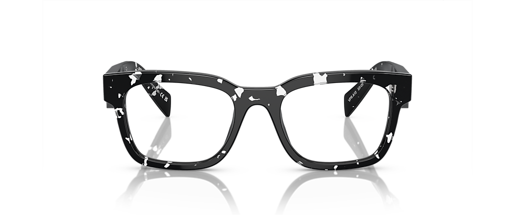 Prada PR A10V Havana Black Transparent Frames