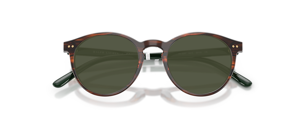 Polo Ralph Lauren PH2297 Shiny Striped Brown Frames