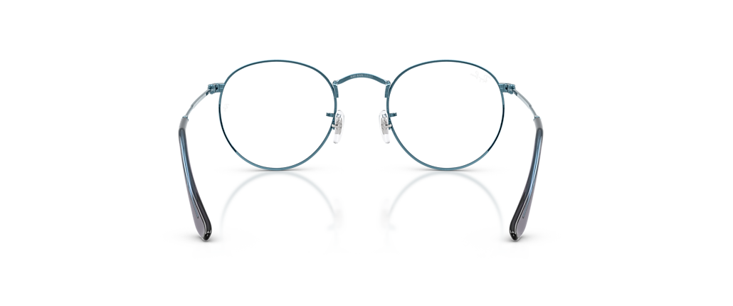 Ray-Ban RB3447V Round Metal Blue Frames