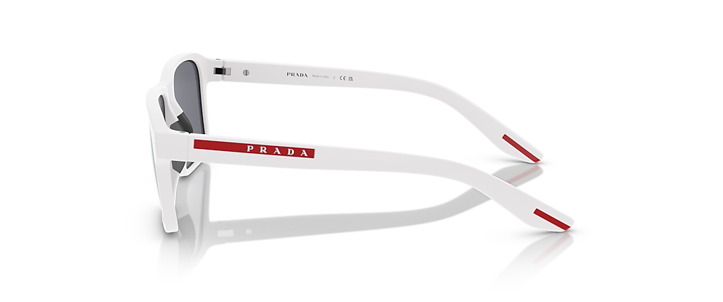 Prada Linea Rossa PS 05YS White Rubber Sunglasses
