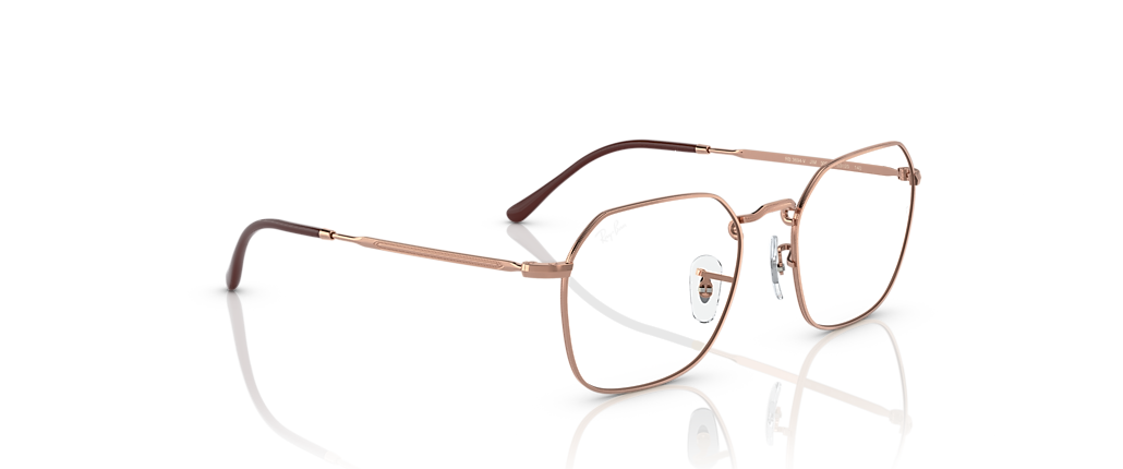Ray-Ban RB3694V Jim Optics Rose Gold Frames